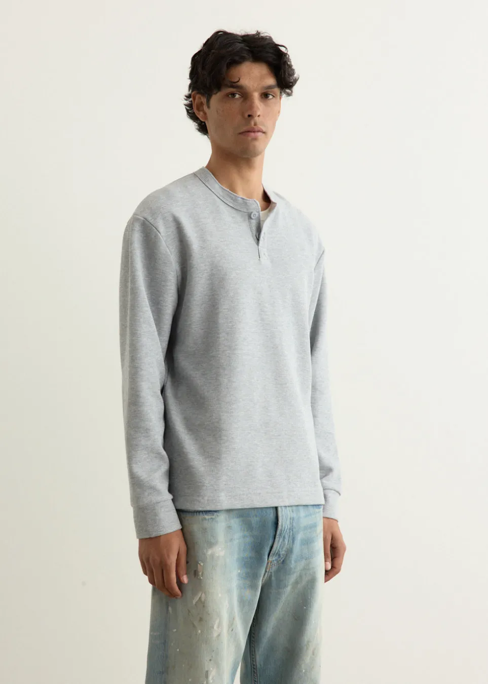 Haul Boxy Henley T-Shirt