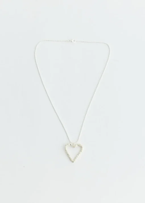 Heart Willow Pendant Necklace