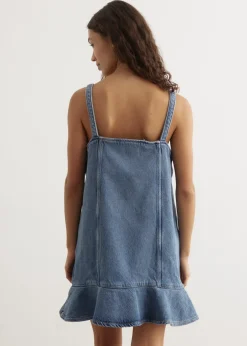 Heavy Denim Mini Dress