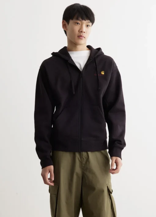 Hooded American Script Jacket