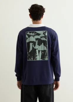 Howl Half Zip Rugby Top