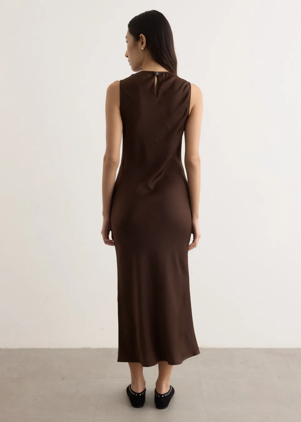 Infinity Cowl Neck Dress