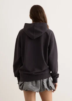 Isoli Oversize Animals Crop Hoodie