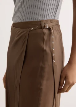 Ivana Satin Skirt