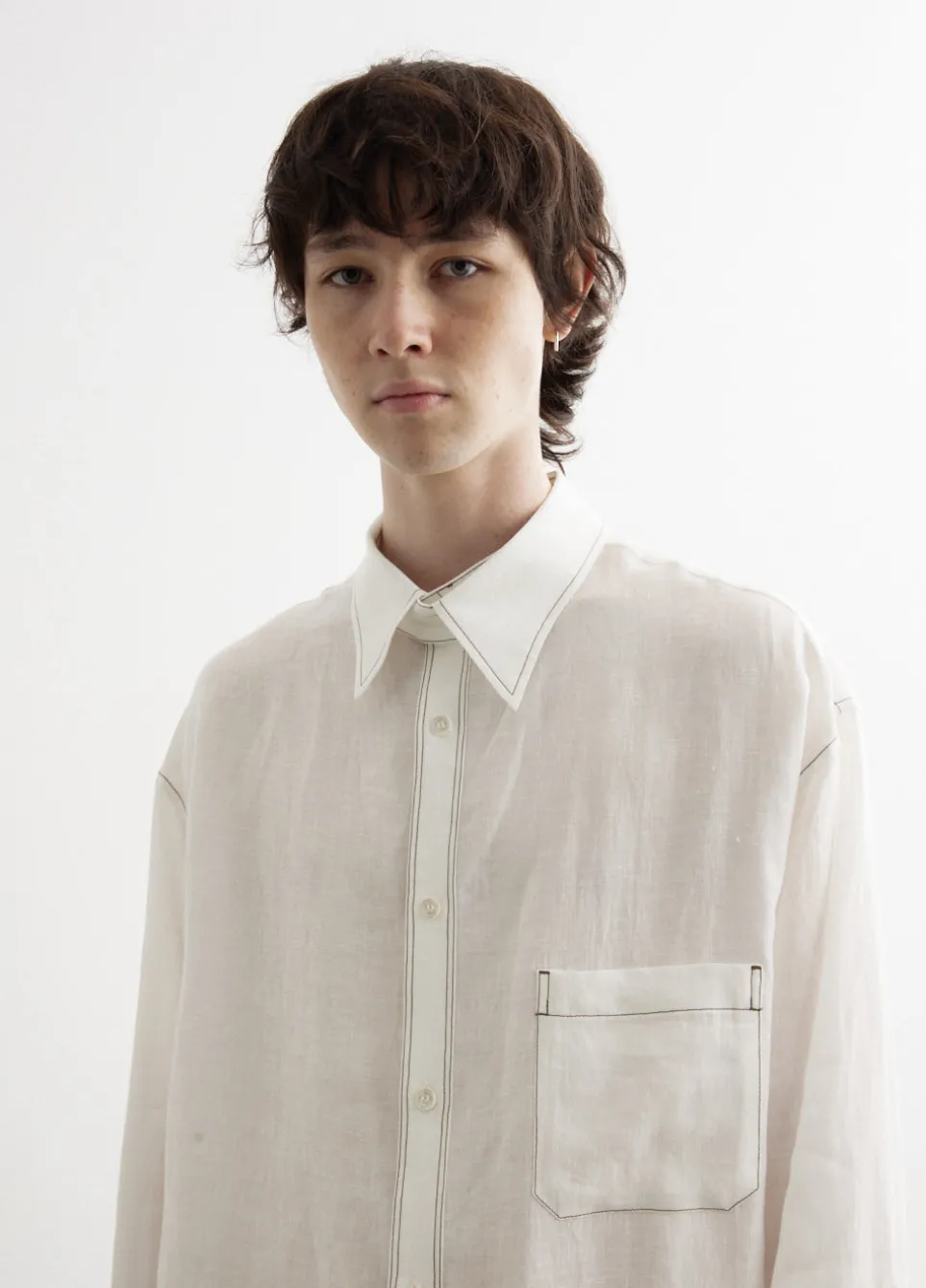 Layered Collar Shirt