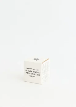 Le Cube Single Candle Holder