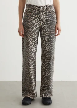 Leopard Print Izey Jeans