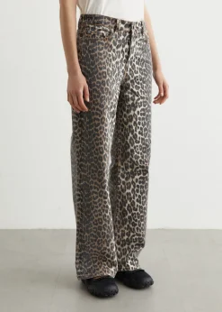 Leopard Print Izey Jeans