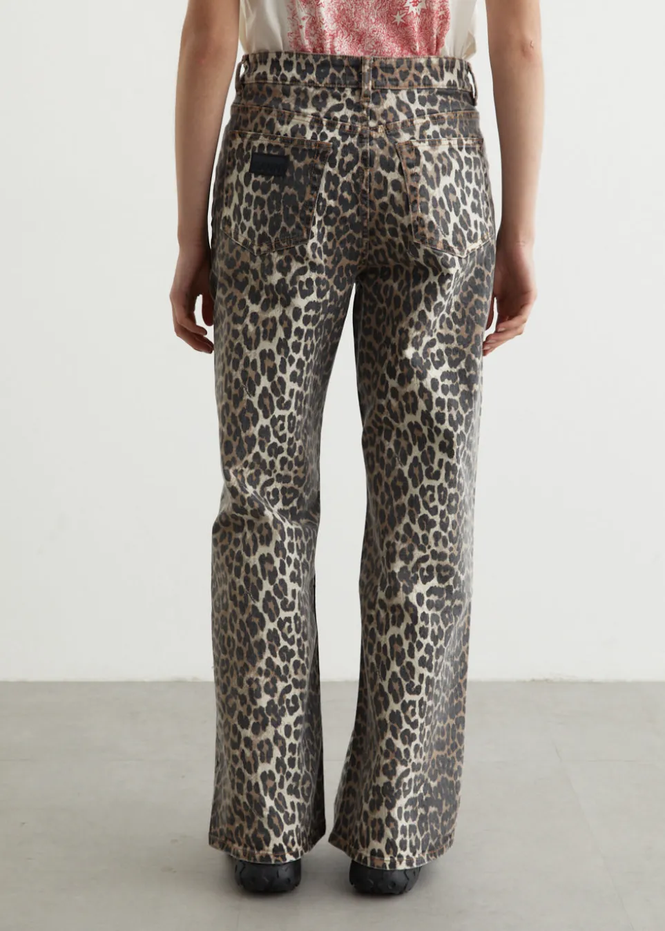 Leopard Print Izey Jeans
