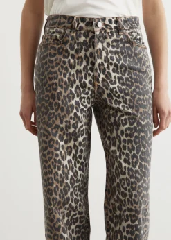Leopard Print Izey Jeans