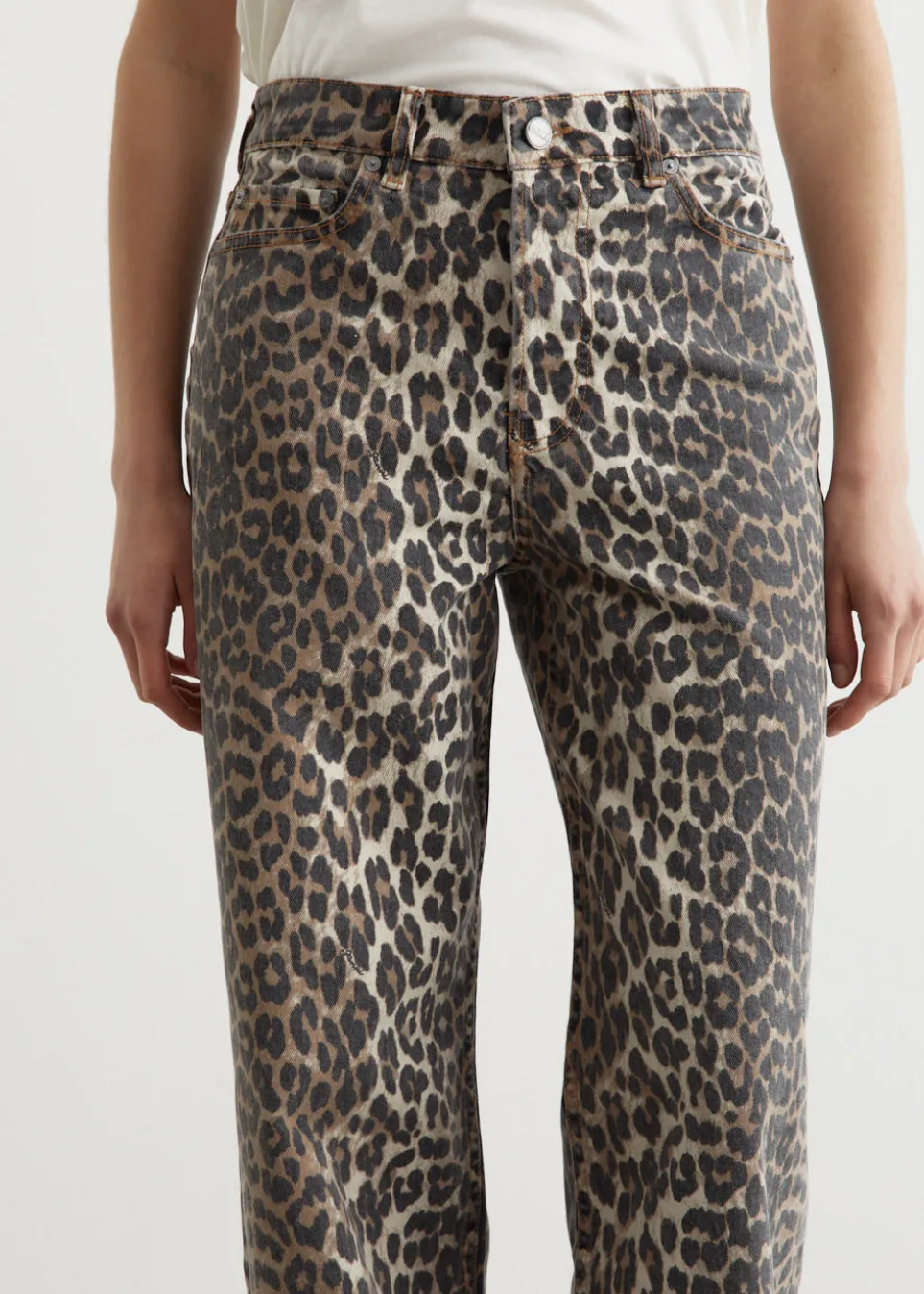 Leopard Print Izey Jeans