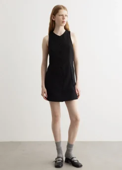 Light Twill Suiting Mini Dress