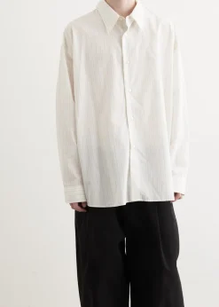 Loche Oversized French Placket Shirt