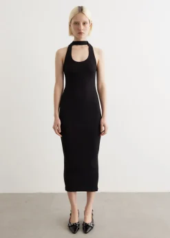 Long Ribbed Dress