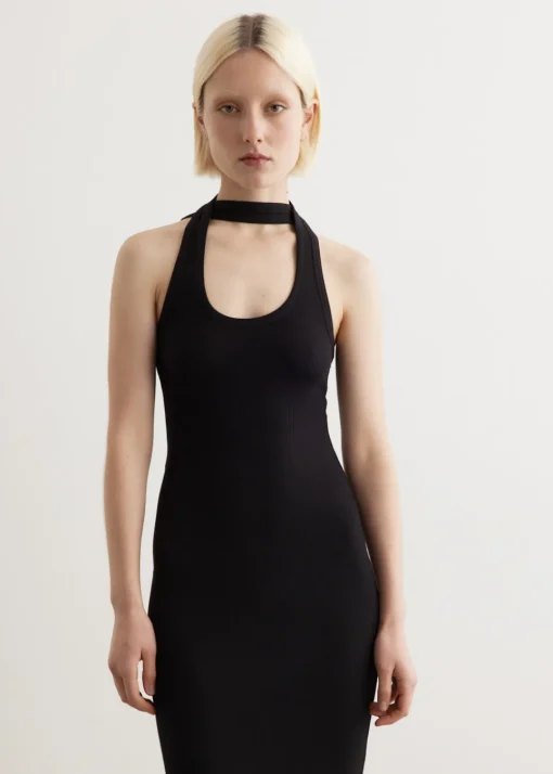 Long Ribbed Dress