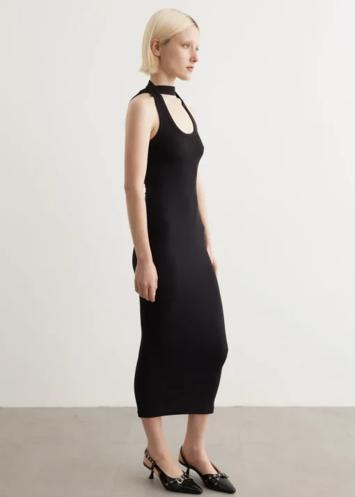 Long Ribbed Dress
