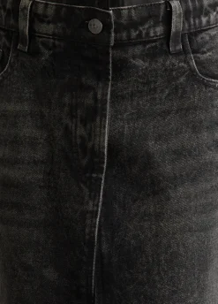 L-Ory Giacca Denim Midi Skirt