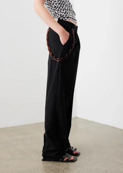 Low Rise Loose Tailored Trousers