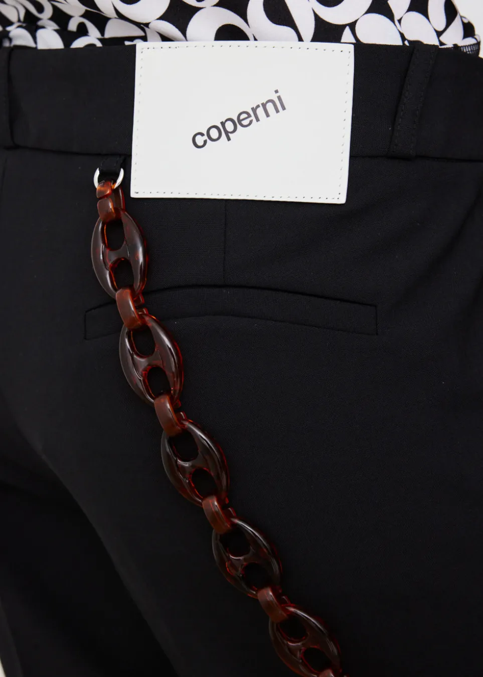 Low Rise Loose Tailored Trousers