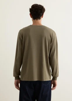 Luster Plaiting Long Sleeve T-Shirt