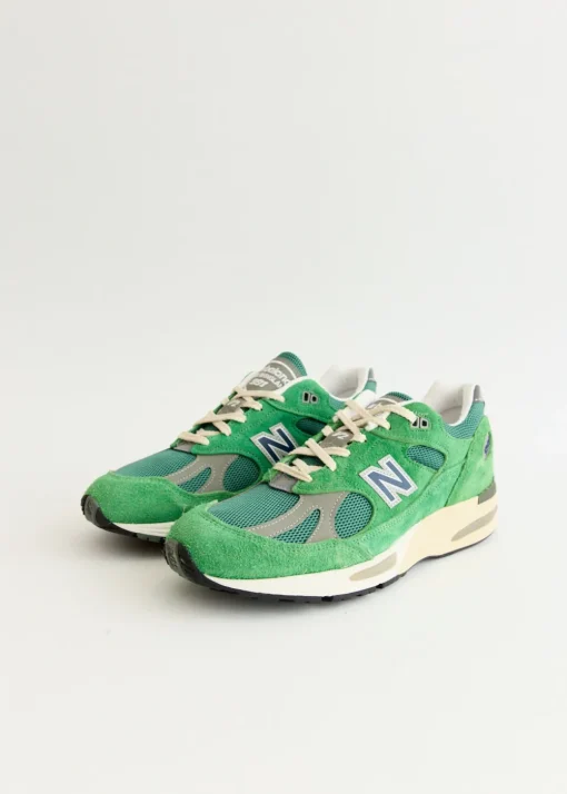 MADE in UK 991v2 'Mineral Green' Sneakers