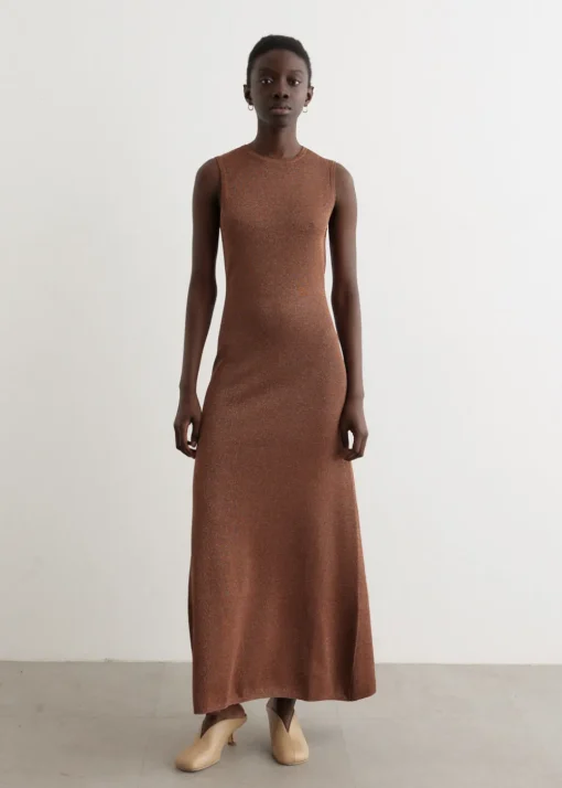 Metalica Knit Dress
