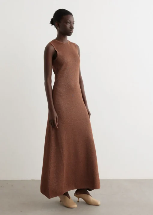 Metalica Knit Dress