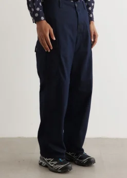 MIL 6 Pocket Indigo Rip Stop Pants