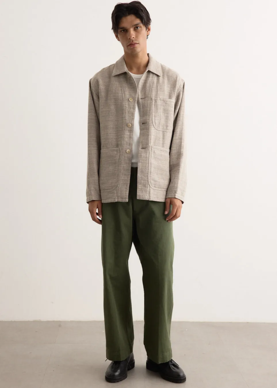 MIL Cotton Linen Chore Jacket