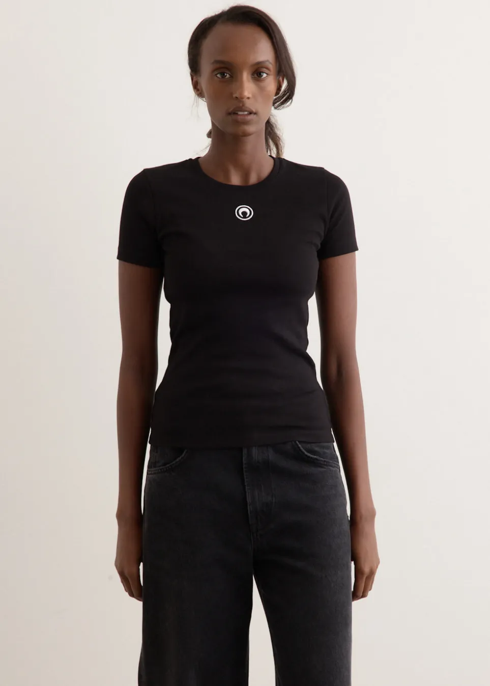 Moon Logo Jersey Baby Fit T-Shirt