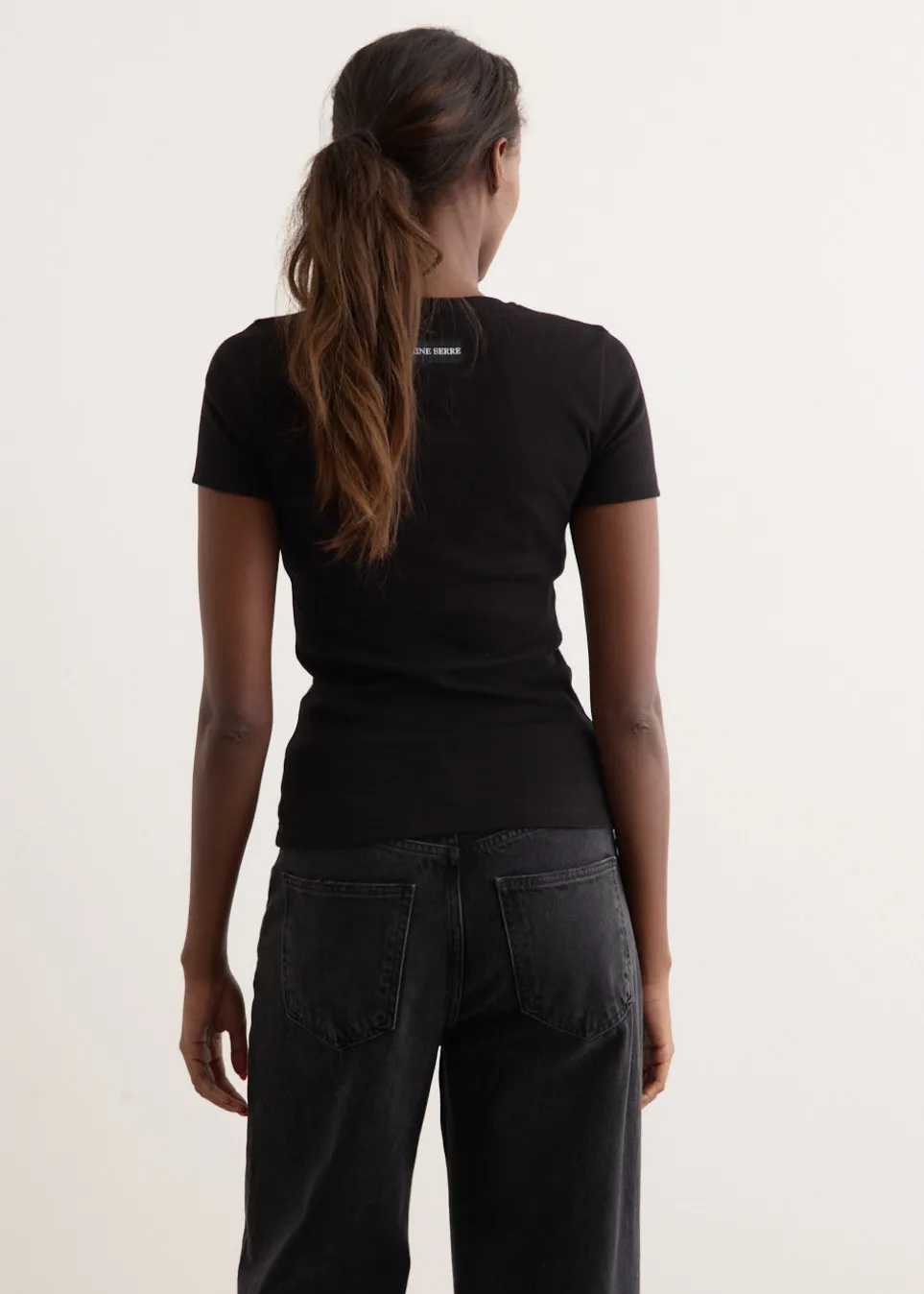 Moon Logo Jersey Baby Fit T-Shirt