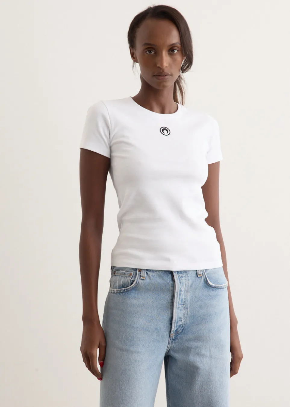 Moon Logo Jersey Baby Fit T-Shirt