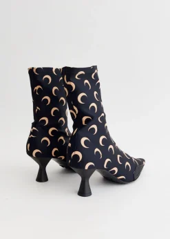 Moon Printed Jersey MS Boots