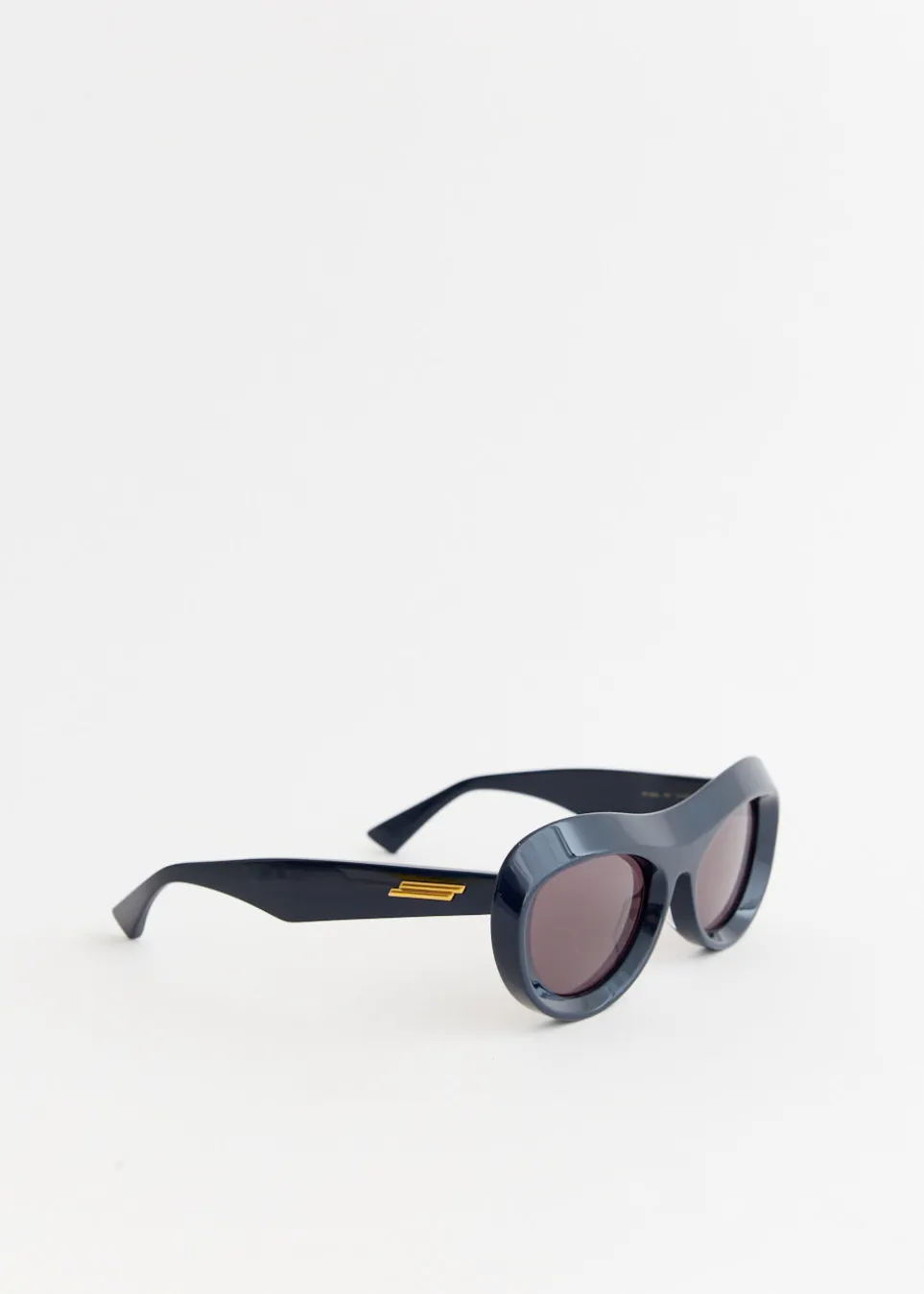 Moulded Round Acetate Sunglasses