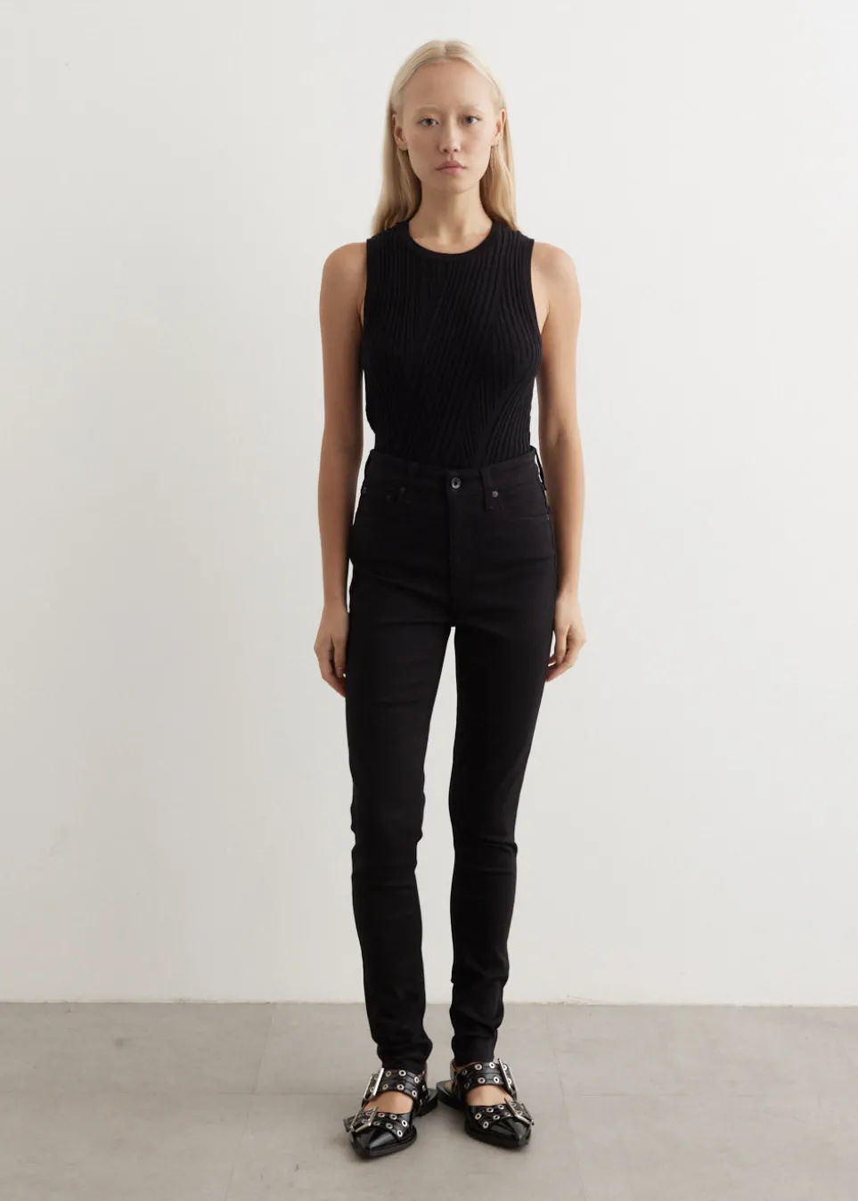 Nina High-Rise Skinny Jeans