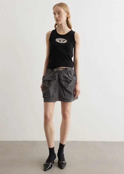 O-Misis Gonna Cargo Mini Skirt