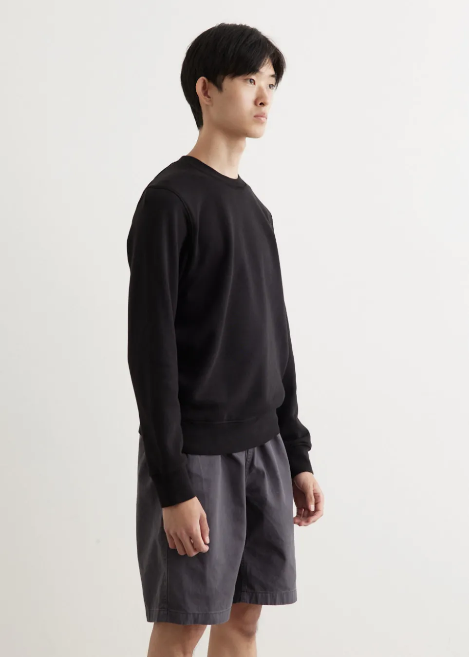 Organic Cotton Crewneck Sweatshirt