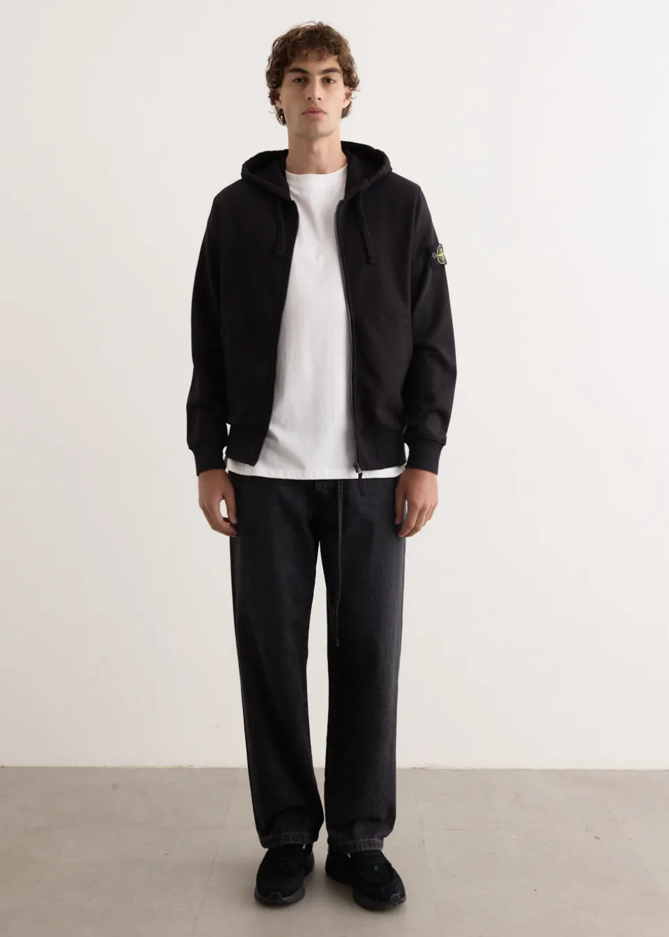 Organic Cotton Full Zip Hooded Sweatshirt