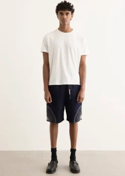 10oz IDG x IDG Denim Easy Shorts (FUROSHIKI Embroidery)