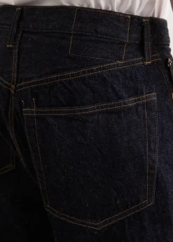 5P Zipper Front Denim Pants