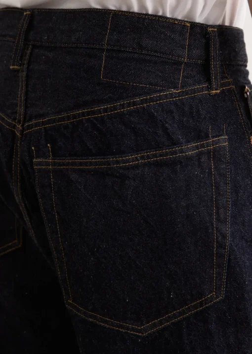 5P Zipper Front Denim Pants