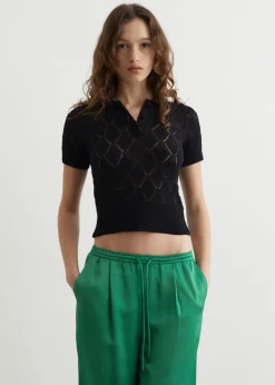 Palefire Cropped Polo