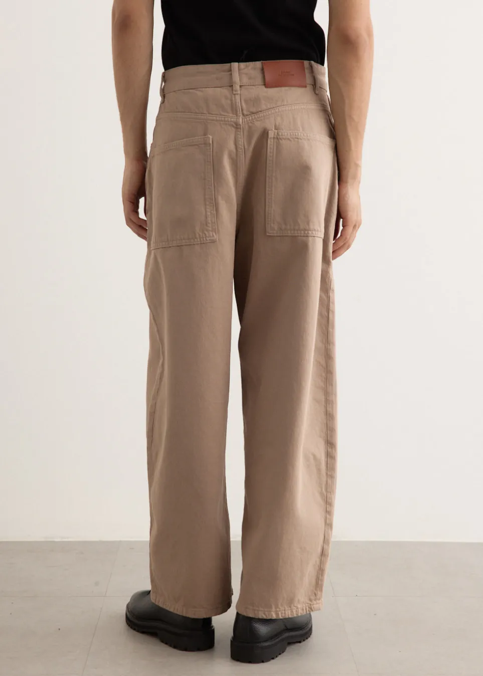 Paolo Garment Dyed Denim Pant