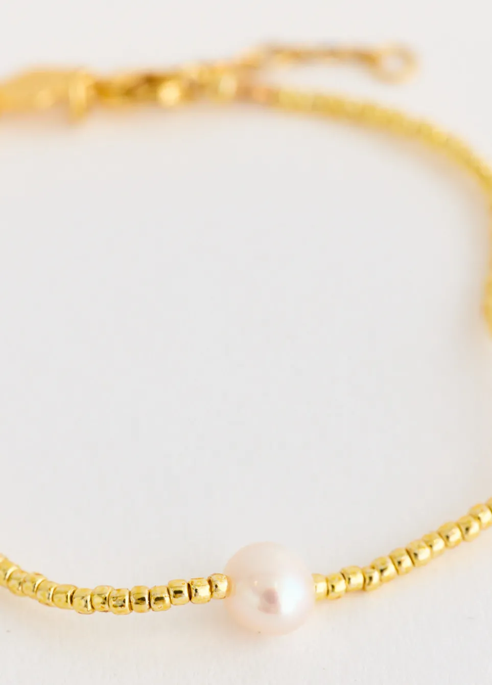Pearly Bracelet Gold