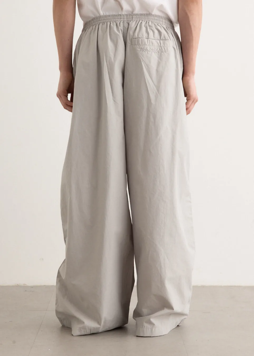 Pubbero Technical Cotton Blend Pants