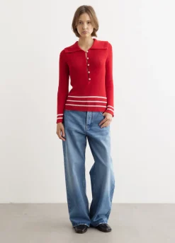 Quincy Stripe Polo