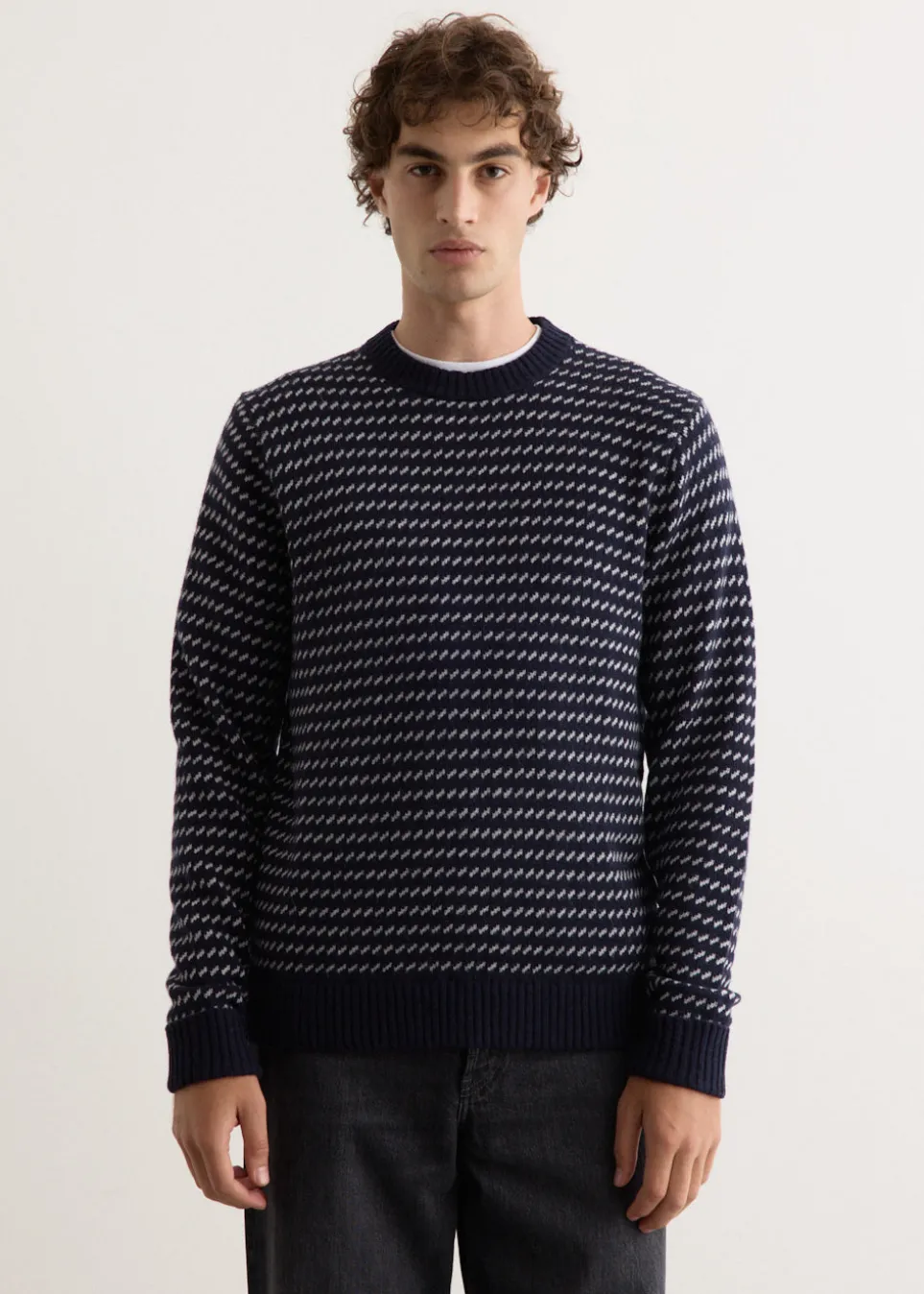 Recycled Wool Blend Sweater