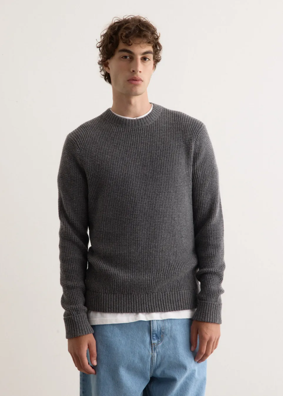 Recycled Wool Blend Sweater
