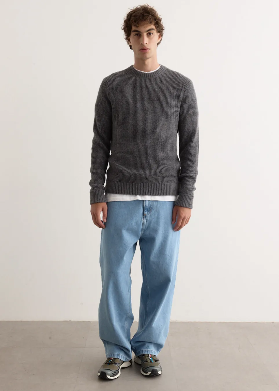 Recycled Wool Blend Sweater