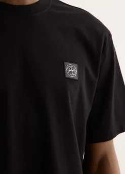 Regular Fit Compass Patch Overdyed T-Shirt